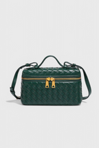 Milla Bolso Mini Woven con Accesorios Dorados