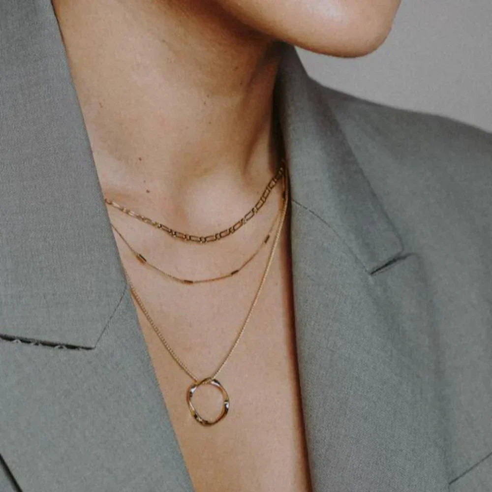 Collar Tres Vueltas | Oro