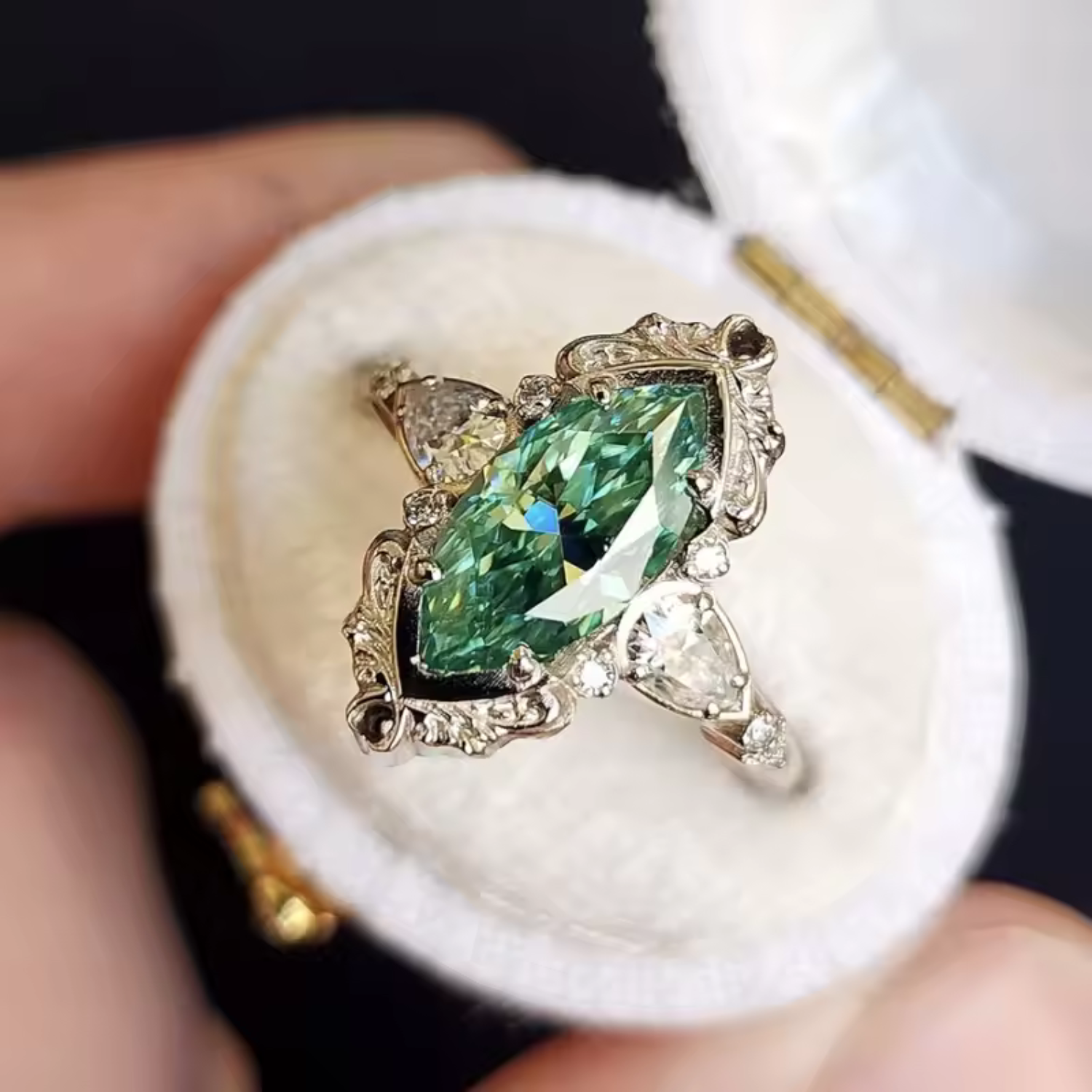 Markiezin Smaragd Ring