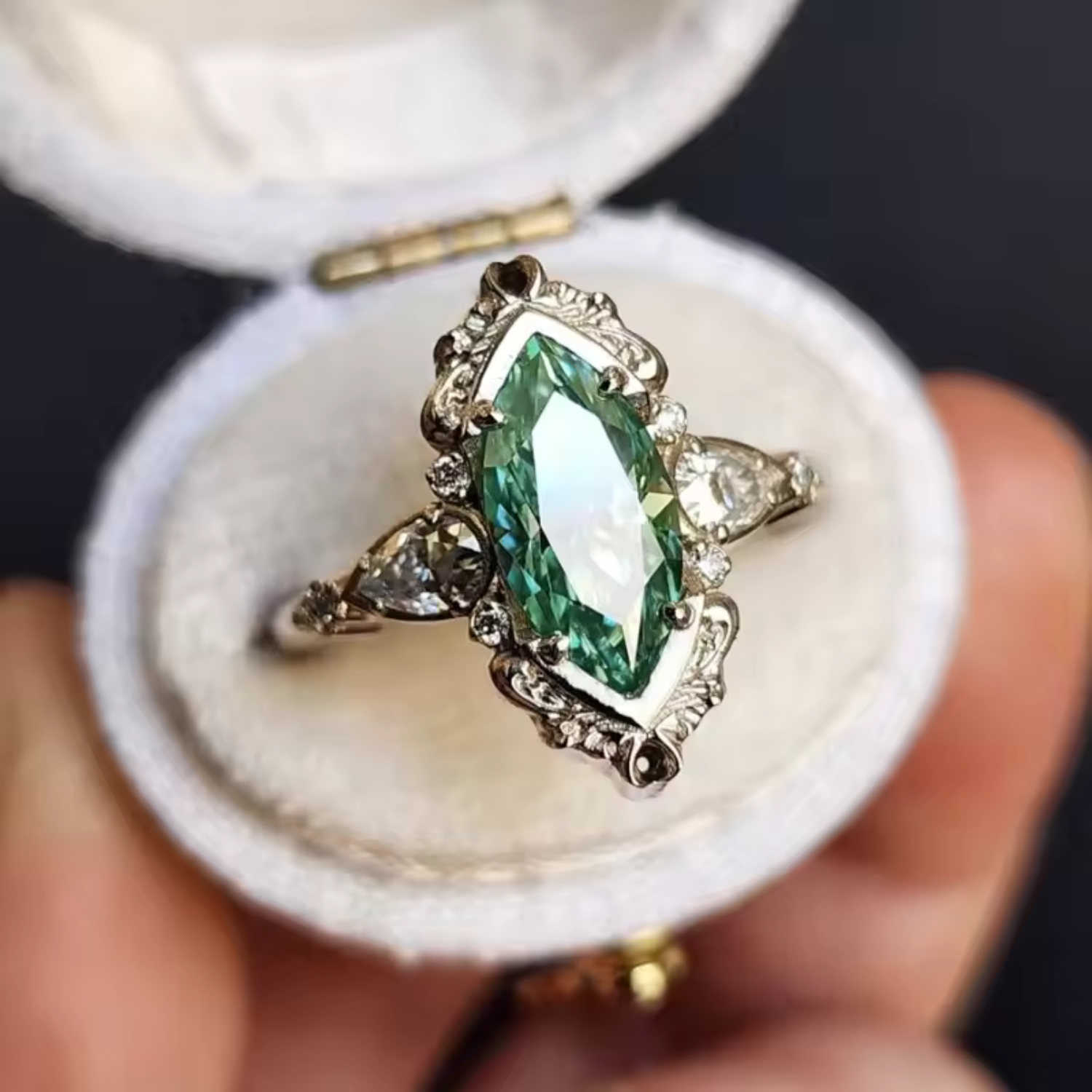 Markiezin Smaragd Ring
