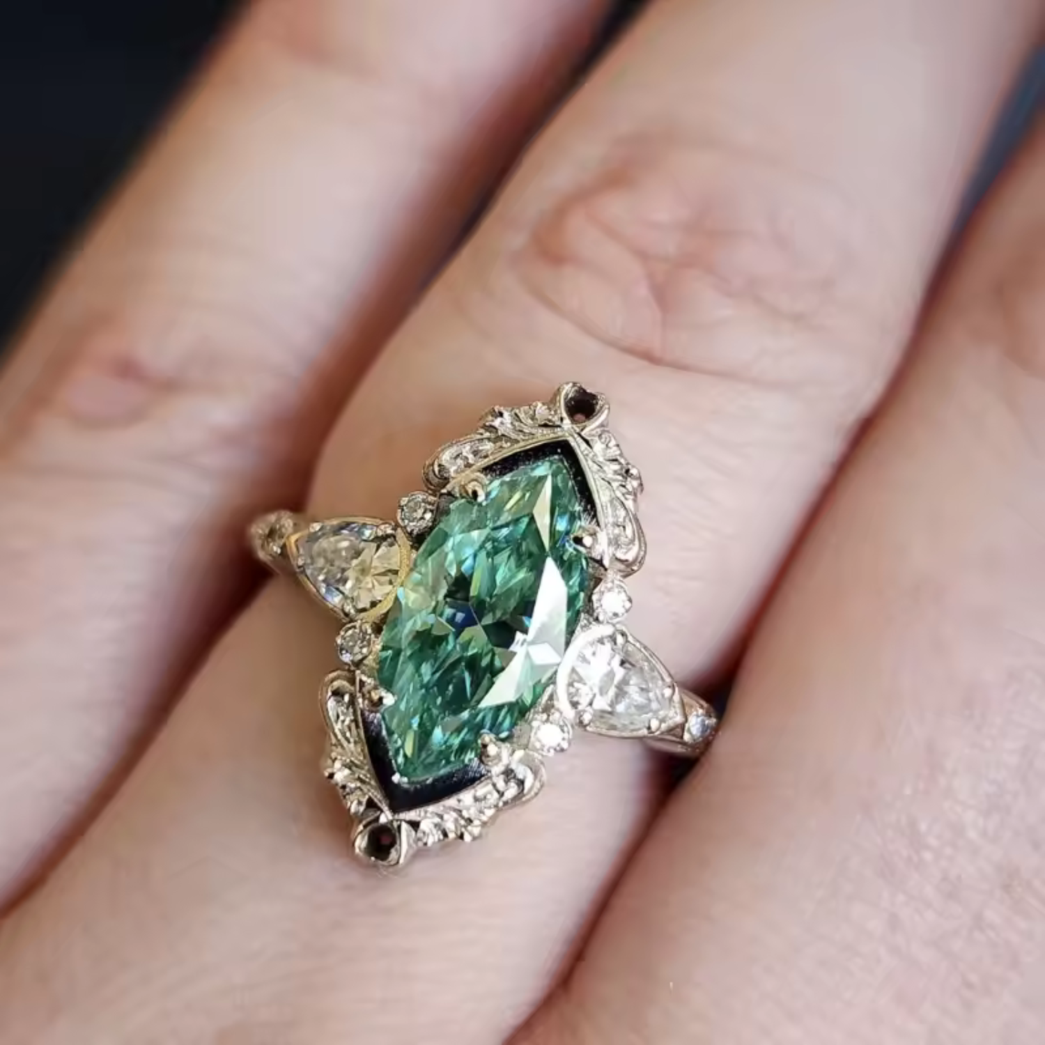Markiezin Smaragd Ring