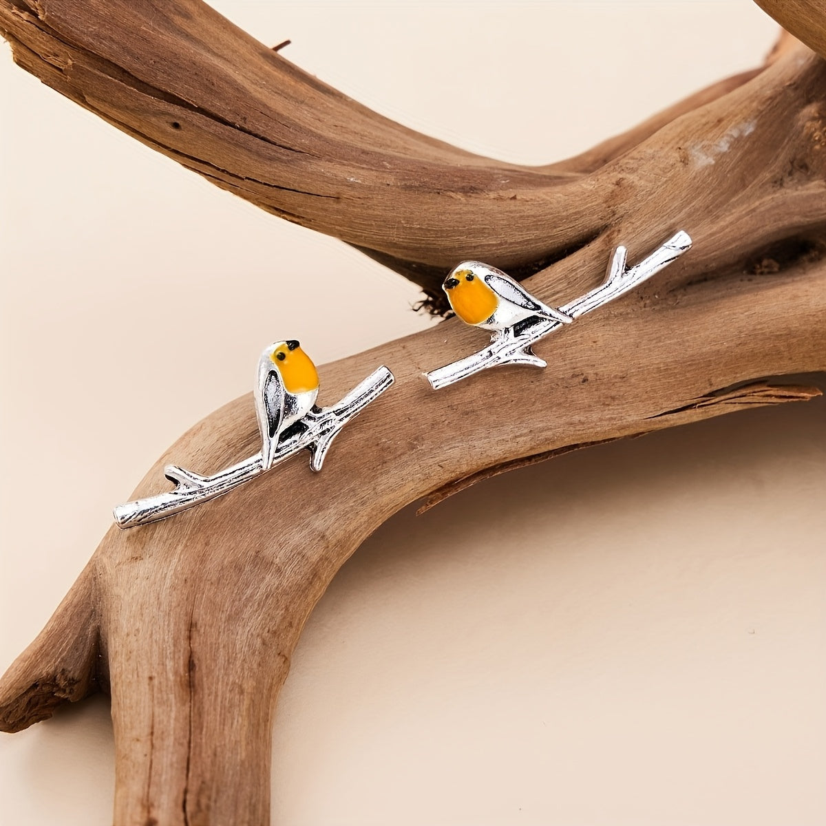 Handgemaakte Delicate Vogel Oorbellen