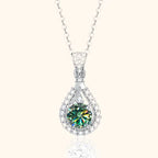 Elegante smaragdketting