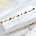 Hemelse Smaragd-armband