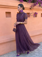 Cayetana™ | Vestido Largo de Gasa