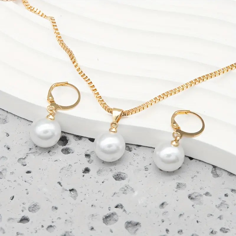 Gouden Parel Juwelenset | Goud