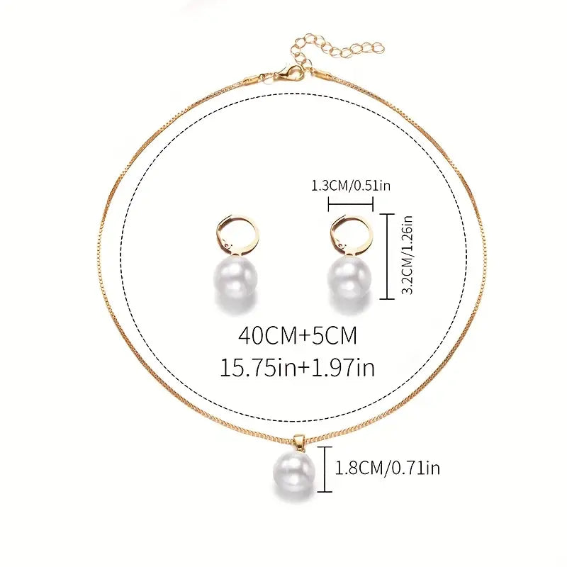 Gouden Parel Juwelenset | Goud