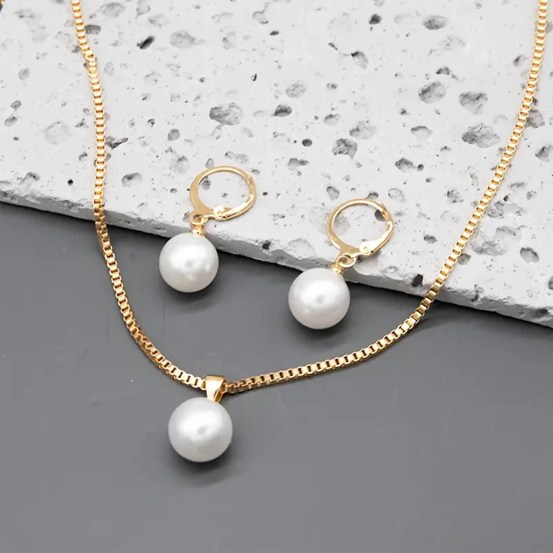 Gouden Parel Juwelenset | Goud