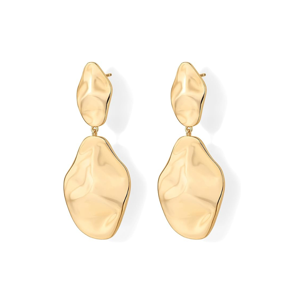 Oorbellen Golven | Goud
