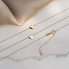 Pulsera Oriana Corazón | Oro