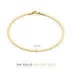 Gouden slangenarmband | Goud