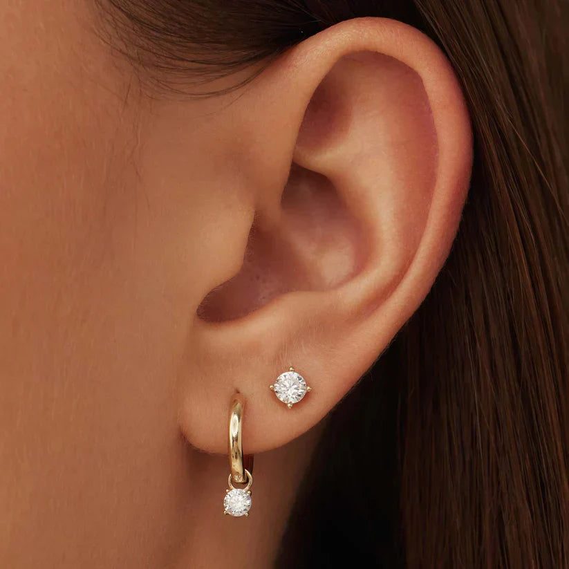 Conjunto de Pendientes Lágrimas de Luna | Oro