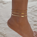 Gouden enkelband