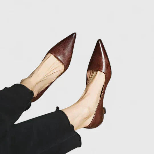 Rosalba™ | Escarpín Ortopédico de Tacón Kitten