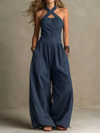 Maravillas™ | Mono Largo con Cuello Halter