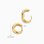 Elegante oorringen | Goud
