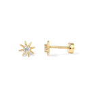 Pendientes Rayos de Sol | Oro