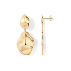 Pendientes Ondas | Oro