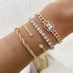 Armbandenset Isabella Castillo | Goud