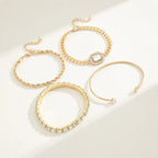 Armbandenset Isabella Castillo | Goud